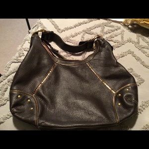 Beautiful leather handbag